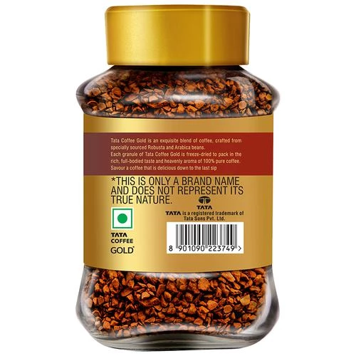 Tata Coffee Gold - 100percent Pure Coffee, 100 g Jar-3.webp